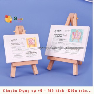 [ Sugi Art Shop ] Khung Canvas kèm giá vẽ mini Mont Marte - Khung canvas vẽ tranh acrylic , sơn dầu, trang trí