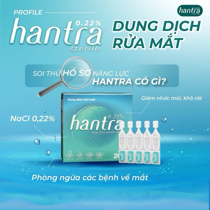 Dung Dịch Nhỏ Mắt HANTRA NACL