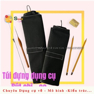 [ TÂM TÂM ]-Túi đựng cọ, túi đựng viết và cọ-