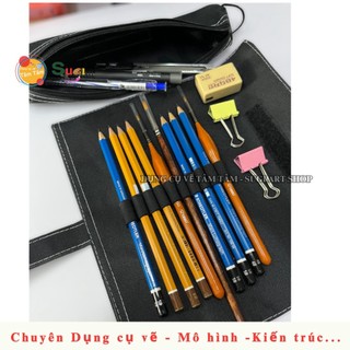 [ TÂM TÂM ]-Túi đựng cọ, túi đựng viết và cọ-
