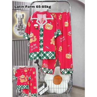 Đồ bộ Lụa Latin Tay Ngắn Quần Dài Bigsize Cao Cấp