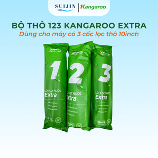 Bộ Lõi Lọc Thô Kangaroo Số 1-2-3 CHÍNH HÃNG Giúp Loại Bỏ Các Tạp Chất Cặn Bẩn Dùng Được Cho Các Máy Lọc RO