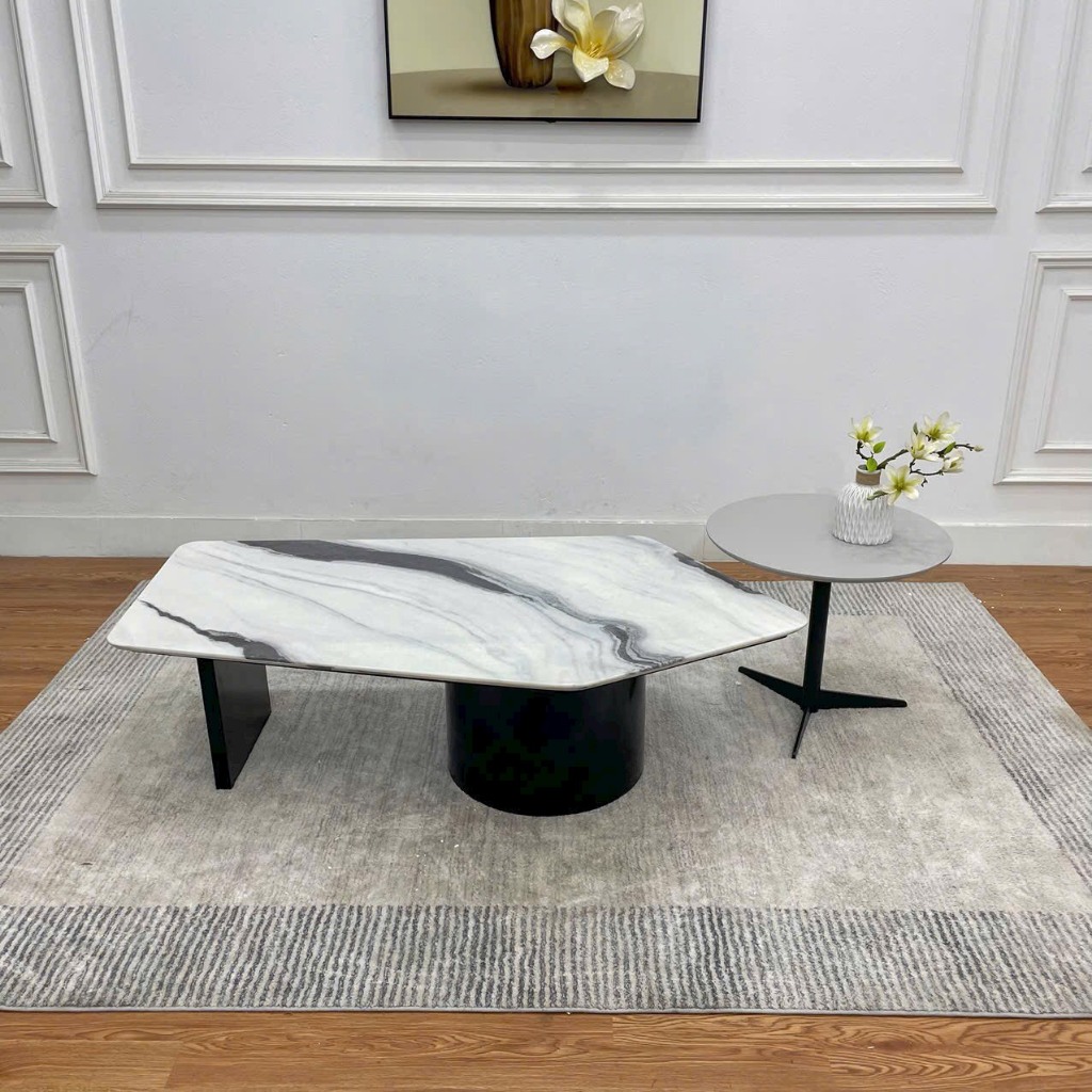 Bàn trà sofa decor, bàn trà cặp nhập khẩu cao cấp, mã 1006. Uy tín, chất lượng