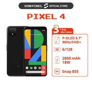 Điện Thoại Google Pixel 4 Bản 128Gb Chip Snapdragon 855 Camera Đỉnh Chơi Game Tốt, GG Cũ Giá Rẻ Sonpixel
