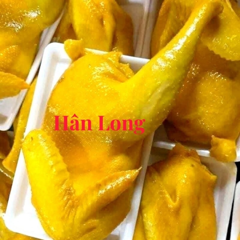 1 khay Gà ủ muối nửa con - Gà ủ muối Hân Long