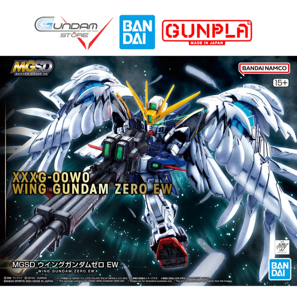 Mô Hình Gunpla MGSD Wing Gundam Zero EW Bandai Master Grade SD Đồ Chơi Lắp Ráp
