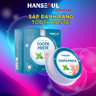 Kem đánh răng dạng sáp Tooth Paste HANSEOUL thành phần chiết suất thiên nhiên làm sạch và làm trắng răng giảm hôi miệng