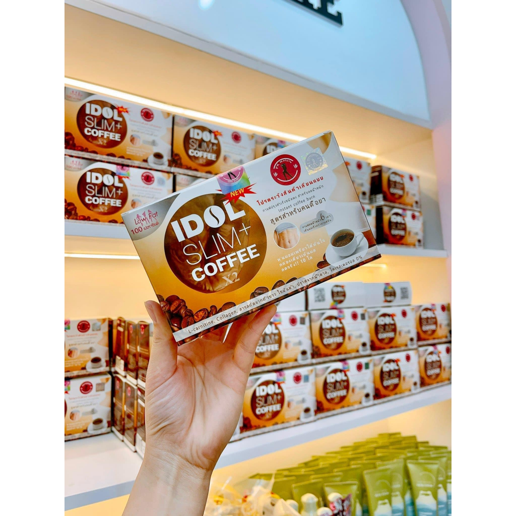 Giảm cân cafe idol slim x3 giảm toàn thân 3-7kg
