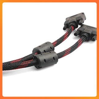 Cáp DVI to DVI 24+1 Dài 1.5m – Chống Nhiễu 2 Lớp, IC Khuếch Đại – Dùng Cho PC, Màn Hình, Máy Chiếu