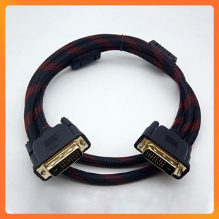 Cáp DVI to DVI 24+1 Dài 1.5m – Chống Nhiễu 2 Lớp, IC Khuếch Đại – Dùng Cho PC, Màn Hình, Máy Chiếu