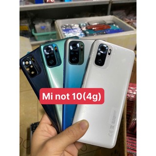(đã bao gồm kính cam) Vỏ bộ Xiaomi Redmi note 10 4G chuyên lắp dựng máy, thay thế khi bị vỡ hỏng