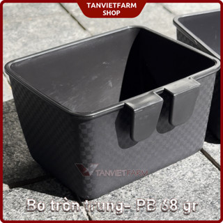  Set 10 cái Máng ăn uống cho gà đá bo góc size trung 12x10x7 nâng cấp dày 3li 68gr móc treo dài 