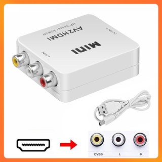 Thiết Bị Chuyển Đổi Mini AV Sang HDMI – Hỗ Trợ Full HD 1080P@60Hz – Kết Nối Đầu AV Ra HDMI