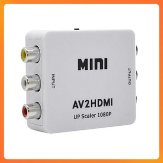 Thiết Bị Chuyển Đổi Mini AV Sang HDMI – Hỗ Trợ Full HD 1080P@60Hz – Kết Nối Đầu AV Ra HDMI