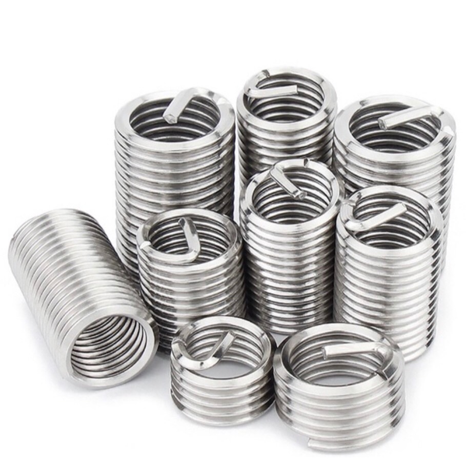 Ren cấy Helicoil inox 304 M2, M2.5, M3, M4, M5, M6, M8, M10 hàng đẹp