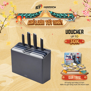 Bộ Dao Thớt 8 Món Joseph Joseph Folio Plus 60216 Nội Địa Đức, Bộ Dao Thớt Nhà Bếp Thiết Kế Hiện Đại GermanySnT 120029