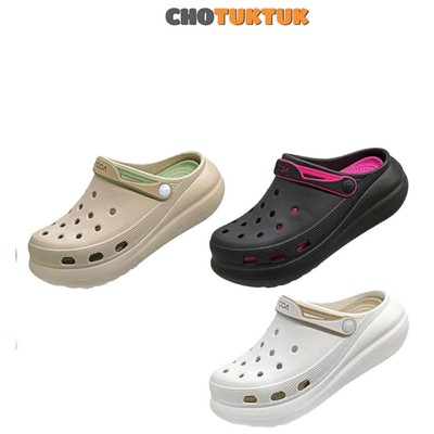 Dép sục nữ Thái lan cao su êm đế cao 6cm êm chống trơn trượt  ADDA  5PF01 ( tặng 6 stick ngẫu nhiên)