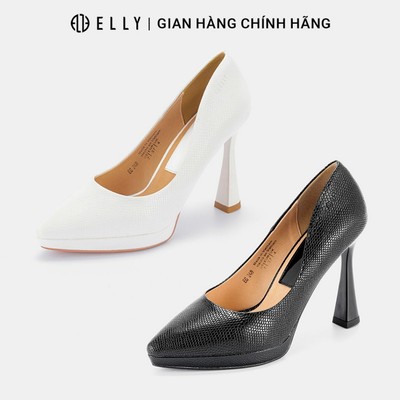 Giày cao gót nữ ELLY EG248 10cm da tổng hợp thời trang công sở