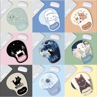 Lót Chuột - Bàn Di chuột Có Đệm Tay Chống Mỏi Chất Liệu Silicon Siêu Mềm - Hàng nhập khẩu ( Mẫu Mã Đa Dạng )