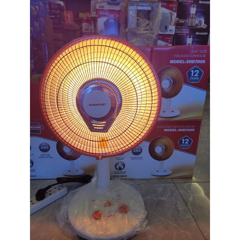 QUẠT SƯỞI HALOGEN SUNHOUSE SHD7005