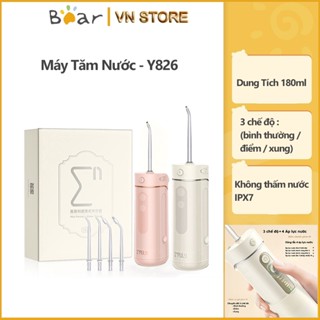 Máy tăm nước Brushie mini Enpuly Y826/M6 Plus/ML8 Chống Nước IPX7 với 3 chế độ làm sạch - thiết kế nhỏ gọn kèm