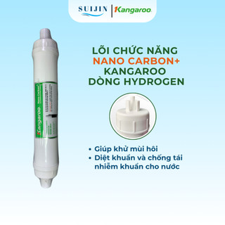 Lõi Chức Năng Nano Carbon+ Hydrogen Kangaroo Giúp Chống Tái Nhiễm Khuẩn Cho Nước Dùng Cho Máy Lọc Nước RO