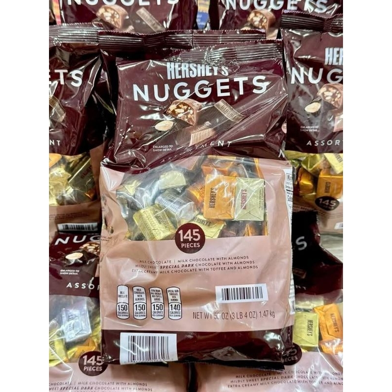 SOCOLA HERSHEY’S NUGGETS ASSORTMENT145 viên
