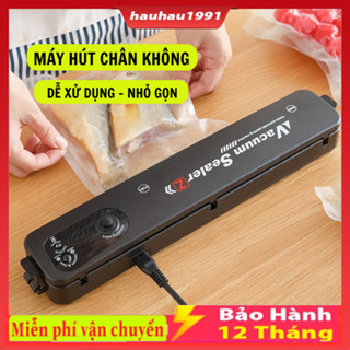 Máy Hút Chân Không Thực Phẩm, Máy Hàn Miệng Túi, Tặng Kèm 10 Túi Hút, Dụng Cụ Nhà Bếp