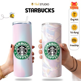 Bình Giữ Nhiệt Starbucks - 600ml - Inox 304 - Tặng Túi Xách - Tỉ Mỉ Studio