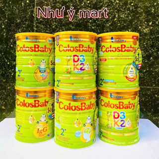 [NGUYÊN MÃ QR TÍCH ĐIỂM]- Như ý mart-  Sữa Colosbaby GOLD - BIO - IQ- D3 K2 lon 800g đủ số hãng VITADAIRY cho bé