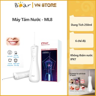  Máy Tăm Nước Enpuly ML8 pin 30 ngày chống nước IPX7 bình chứa nước lớn 250ML áp suất nước 140PSI 