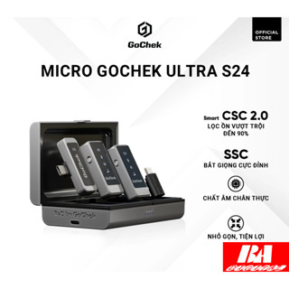 Micro thu âm không dây GoChek Ultra S24 & Gochek Ultra - Bộ 2 Mic Không Kèm Hộp Sạc