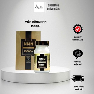 Viên Uống NMN 15000+ Nội Địa Nhật, Viên Uống Hỗ Trợ Trẻ Hóa Da NMN - hộp 60v