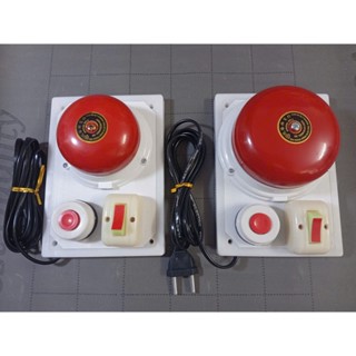 Chuông Báo Cháy Lắp Sẵn 220V Cắm Trực Tiếp Không Cần Đấu Nối