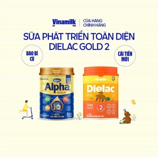 (HSD T11-2027) (Có Tích Điểm) Sữa Bột VINAMILK Dielac Gold 2 Lon 400g.