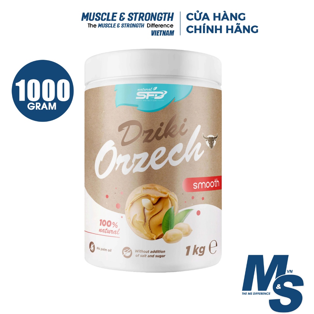 Bơ hạt dinh dưỡng SFD Nutrition Dziki Orzech Crunch - 1000g