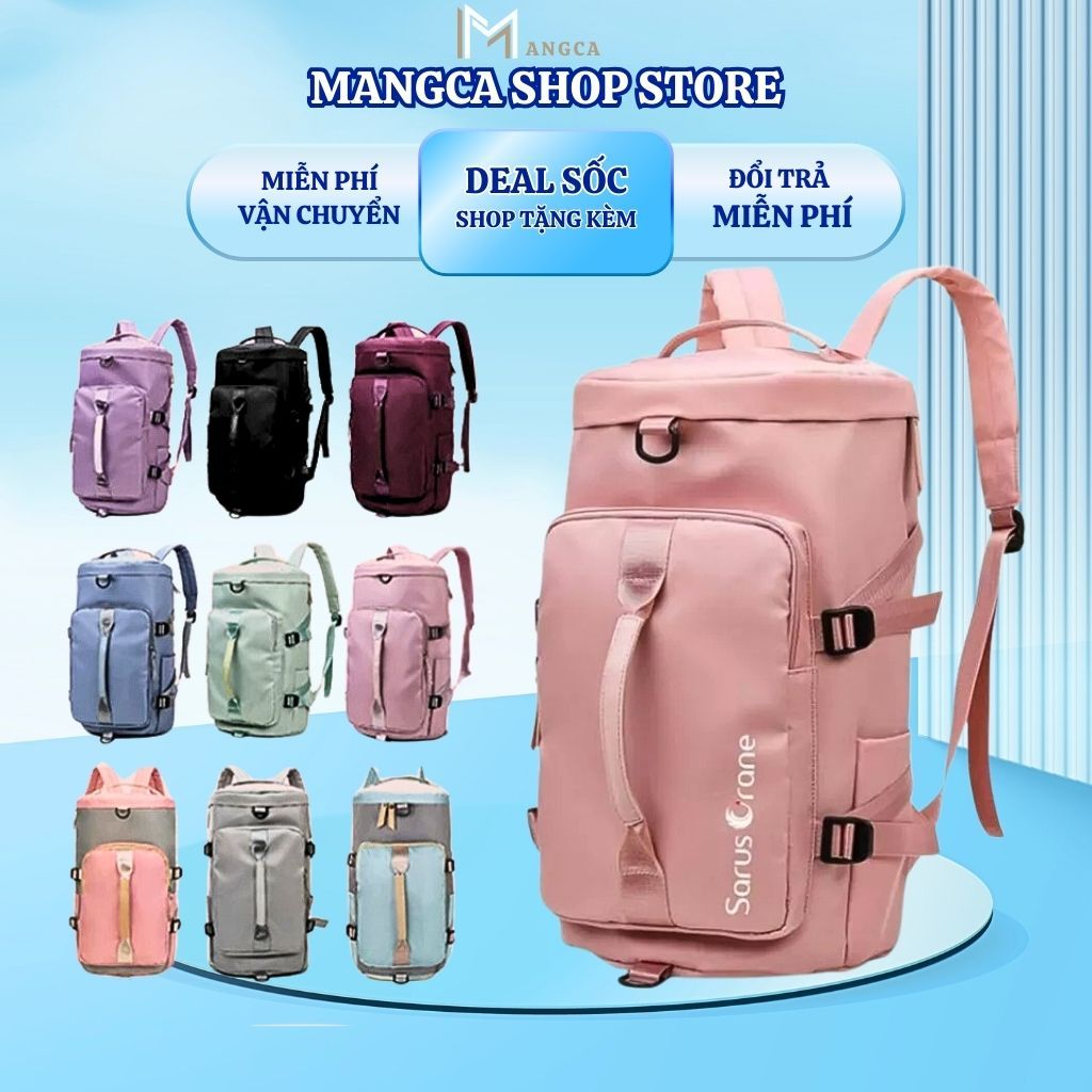 Balo Du Lịch Đa Năng Có Ngăn Đựng Giày, Chống Nước, Dung Tích Lớn,Nam Nữ Đều Dùng Được