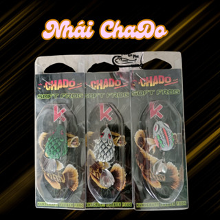  Mồi câu lure nhái hơi sọc ChaDo 2 thìa 6,5g 3cm 