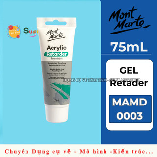 [ TÂM TÂM ] Dung môi pha màu acrylic , Medium acrylic Mont Marte tăng độ bóng, tăng độ mờ cho tranh