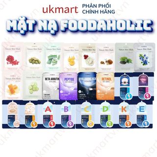  Mặt Nạ Giấy Foodaholic Essential Mask Chăm Sóc Da Toàn Diện 23g 