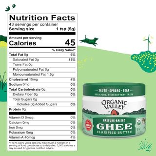 Bơ Ghee hữu cơ organic Valley/ Parliament/ dmbio