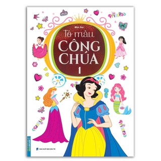 Sách - Combo Tô màu công chúa (trọn bộ 5 tập ) lẻ