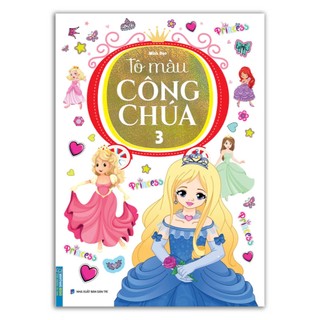 Sách - Combo Tô màu công chúa (trọn bộ 5 tập ) lẻ