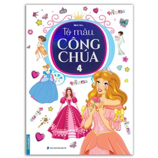 Sách - Combo Tô màu công chúa (trọn bộ 5 tập ) lẻ