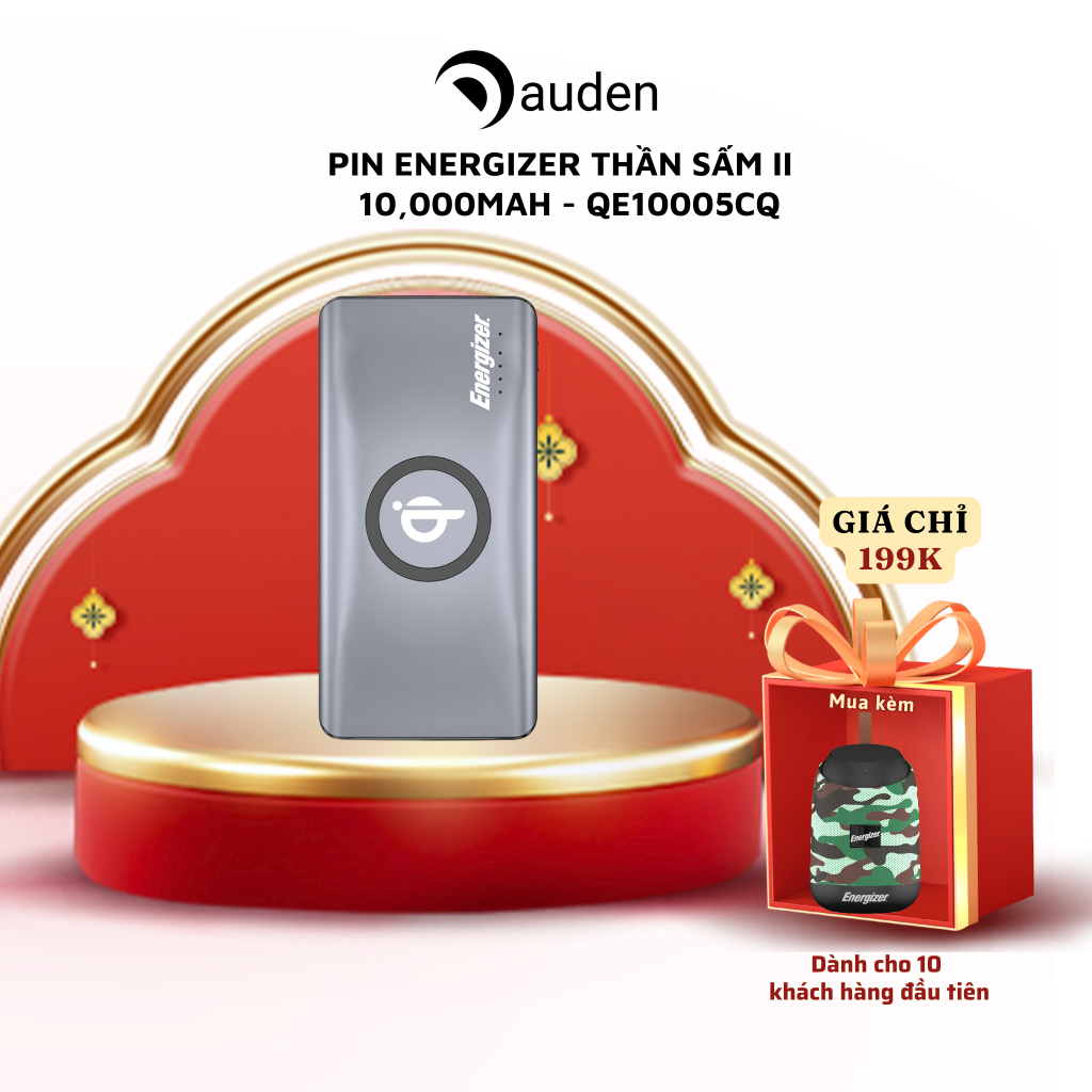 Pin Energizer THẦN SẤM II 10,000mah - QE10005CQ - Hàng chính hãng