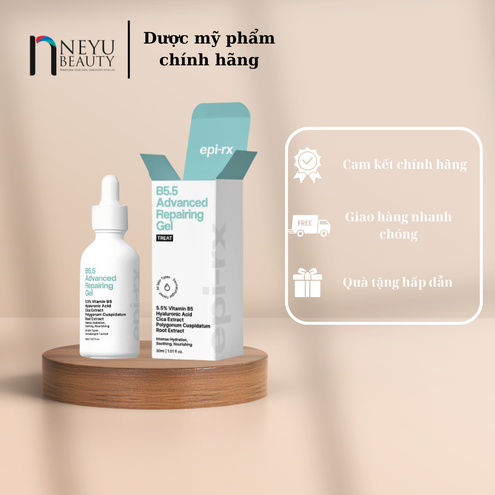 [Công Ty] Serum EPI-RX Vitamin B5 Advanced Repairing Gel - Cấp Ẩm, Làm Dịu, Phục Hồi Da 30ML