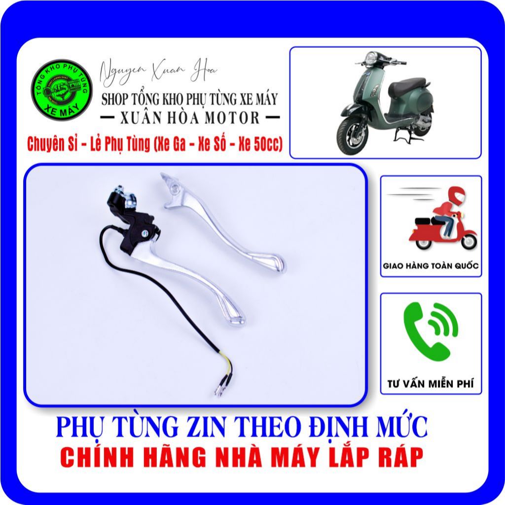 Tay phanh Vespa 50cc/ Vespa Nioshima/ Vespa DKBike/ Vespa Detech... (Hàng nhập khẩu, lắp được cho nh