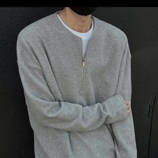 Áo sweater cổ zip cho cả nam và nữ chất thun tổ ong [Mã SW02]