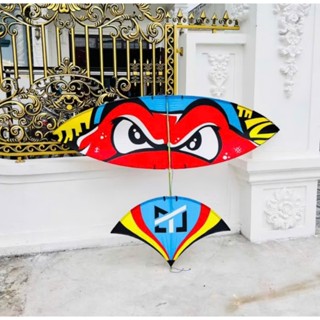 Diều Sáo Hình Ếch Đỏ Diều Cacbon Cao Cấp 1m50-1m70-2m-2m50-3m Cực Hót