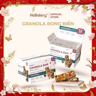 Thanh Hạt Dinh Dưỡng Rong Biển Nori Nhật Bản Hebekery - Snack Rong Biển Ăn Vặt Healthy Đầy Đủ Dinh Dưỡng